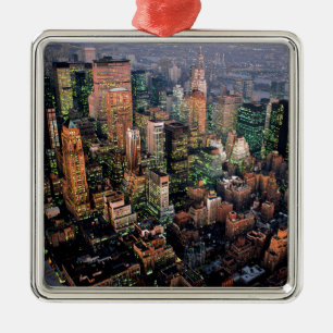 Verbijsterend! New York City USA Metalen Ornament