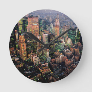 Verbijsterend! New York City USA Ronde Klok