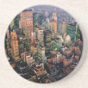 Verbijsterend! New York City USA Zandsteen Onderzetter