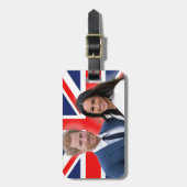 Verbijsterend! Prince Harry en Meghan Markle Bagagelabel (Voorkant verticaal)