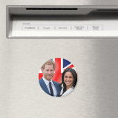 Verbijsterend! Prince Harry en Meghan Markle Magneet (Insitu (Vaatwasser))