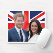 Verbijsterend! Prince Harry en Meghan Markle Muismat (Met muis)