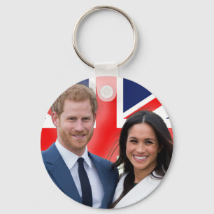 Verbijsterend! Prince Harry en Meghan Markle Sleutelhanger