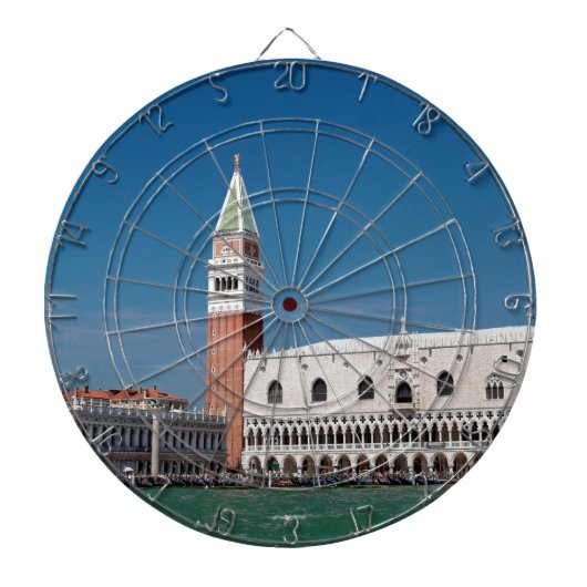 Verbijsterend! St Mark's Square Venice Dartbord (Voorkant)