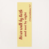 Verbijsterend voor ons geloof, niet tegen de zon yogamat (Voorkant)