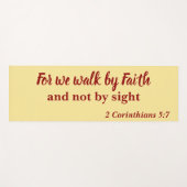 Verbijsterend voor ons geloof, niet tegen de zon yogamat (Voorkant (horizontaal))