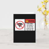 Verbind deze persoon niet met het internet, hoe da kaart (Gele Bloem)