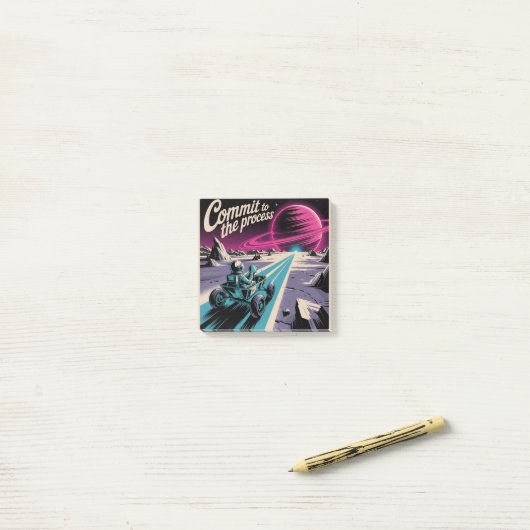 Verbind Je Aan Het Proces Post-it® Notes (Op bureau)
