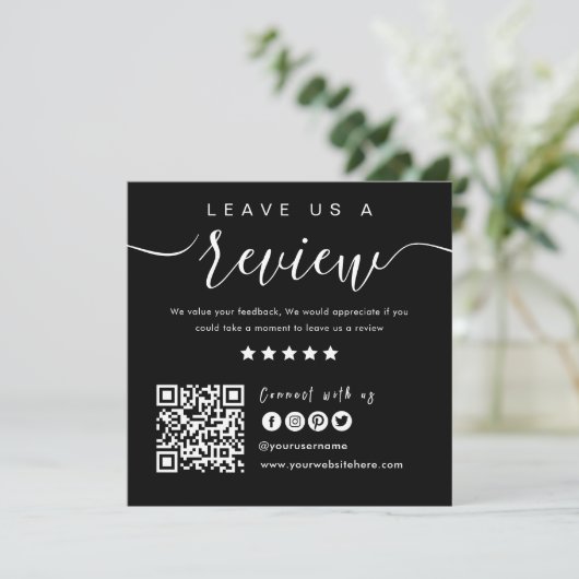 Verbind met de QR-code van de Verenigde Staten | L Kaart (Staand voorkant)