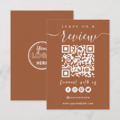 Verbind met de QR-code van de Verenigde Staten | L Kaart (Voorkant / Achterkant)