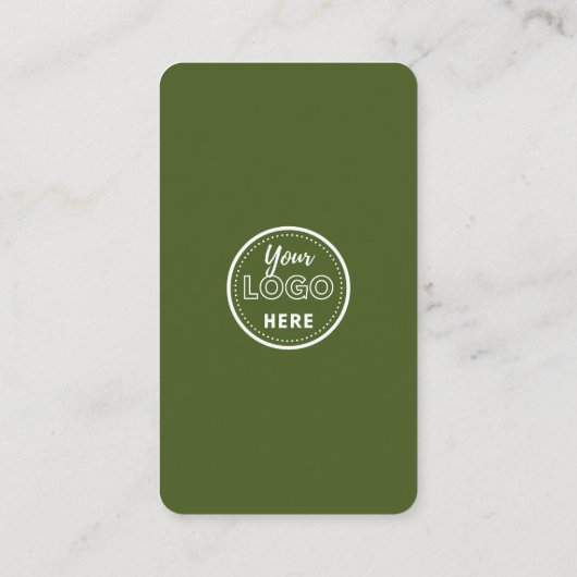 Verbind met de QR-code van de Verenigde Staten | L Visitekaartje (Achterkant)