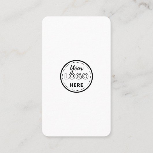 Verbind met de QR-code van de Verenigde Staten | L Visitekaartje (Achterkant)