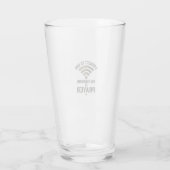 Verbind met God Gebed Christelijke Vector Ontwerp_ Glas (Achterkant)