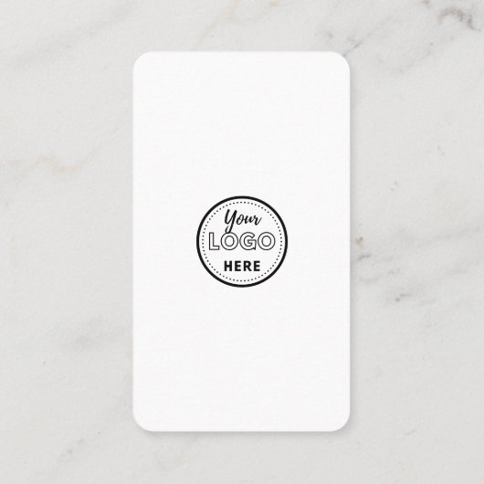 Verbind met ons roze sociale media QR-code modern Visitekaartje (Achterkant)