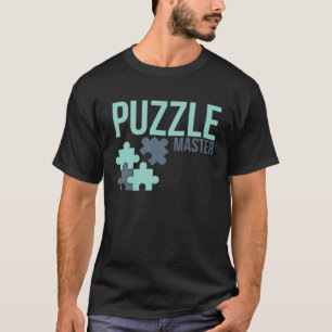 Verbinden van alle stukken Puzzel Master T-shirt