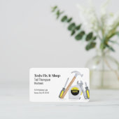 Verbinding maken met mij | Eenvoudig mechanisch ge Visitekaartje (Staand voorkant)