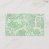 Verbinding maken met mij | QR-code Sociale media P Visitekaartje (Achterkant)