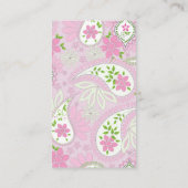 Verbinding maken met mij | QR-code sociale media P Visitekaartje (Achterkant)