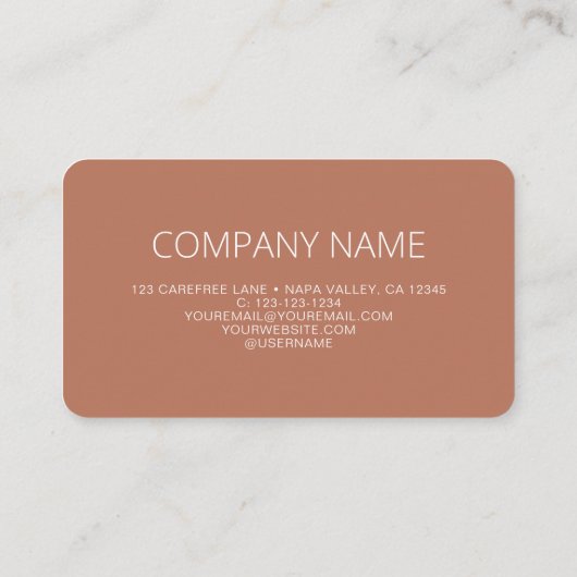 Verbinding maken met ons Scan me Visitekaartje (Achterkant)