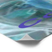 "Verbinding maken met SubSpace" 90cm x 30cm  Poster (Hoek)