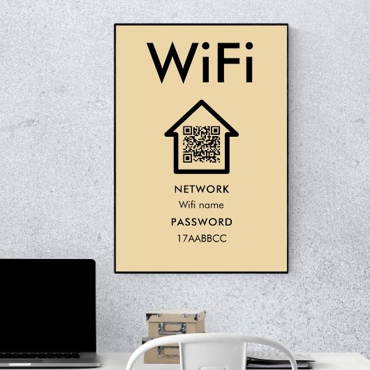 Verbinding maken met WiFi | Scannen naar verbindin Poster