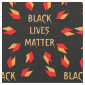 Verbinding met Black Lives Matter Stof (Close Up)