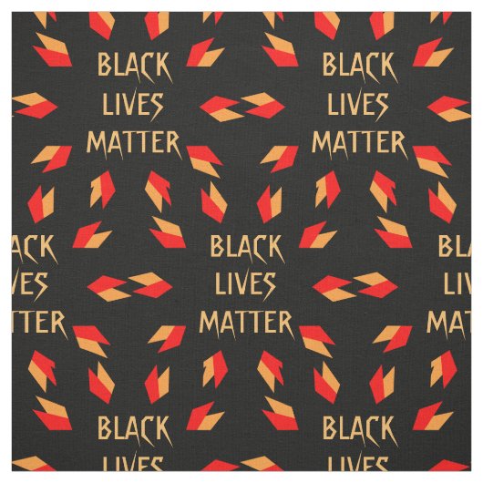 Verbinding met Black Lives Matter Stof (Swatch)