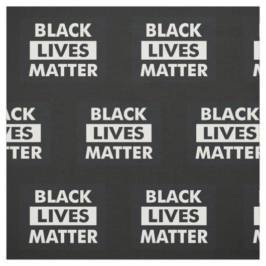 Verbinding met Black Lives Matter Stof (Swatch)