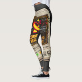 Verbinding Met De Realiteit Verloren Retro Interne Leggings (Links)