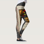 Verbinding Met De Realiteit Verloren Retro Interne Leggings (Rechts)