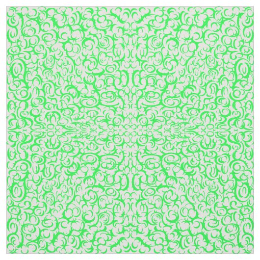 verbinding met groene curven stof (Swatch)