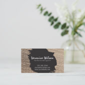 Verbinding met lijndikte visitekaartje (Staand voorkant)