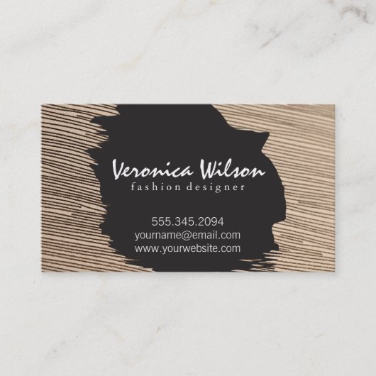 Verbinding met lijndikte visitekaartje (Voorkant)