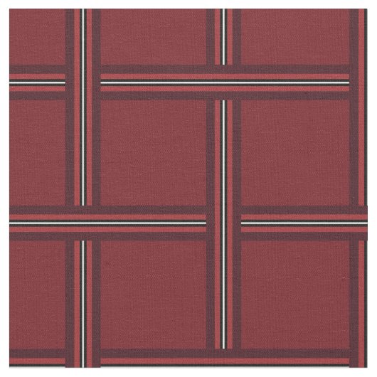 Verbinding met rode en witte strepen stof (Close Up)