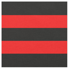 Verbinding met rode/zwarte strepen stof