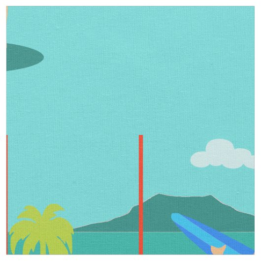 Verbinding met Surfer-keraar Stof (Close Up)