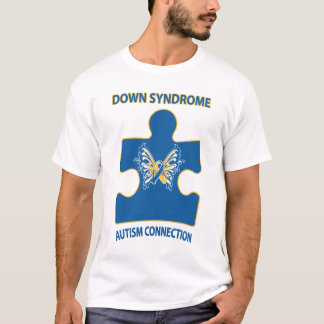 Verbinding met Syndrome autisme T-shirt