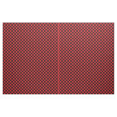 Verbinding met zwart-wit en rood controllerpatroon stof (Fat Quarter)