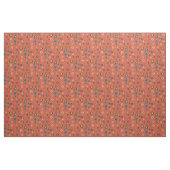 Verbinding Retro Flowers Stof (Yard (91,4 cm))