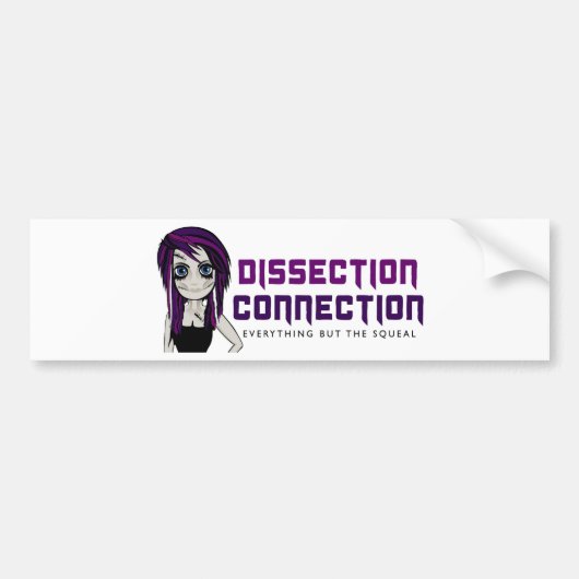 Verbinding verbreken bumpersticker (Voorkant)
