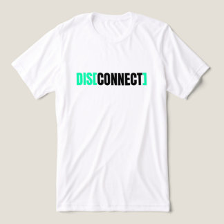 Verbinding Verbroken Vetgedrukte Typografie Tri-Blend Shirt