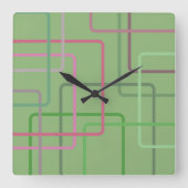 Verbindingen 1 vierkante klok (Voorkant)