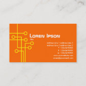 Verbindingen - Geel en Oranje Visitekaartje (Achterkant)