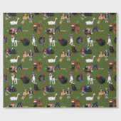 Verbindingen in Pet 2020 moss Cadeaupapier (Vlak)