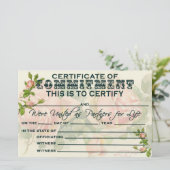 Verbindingsbewijs (Staand voorkant)