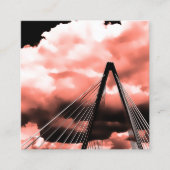 verbindingsbrug vierkante visitekaartje (Voorkant)