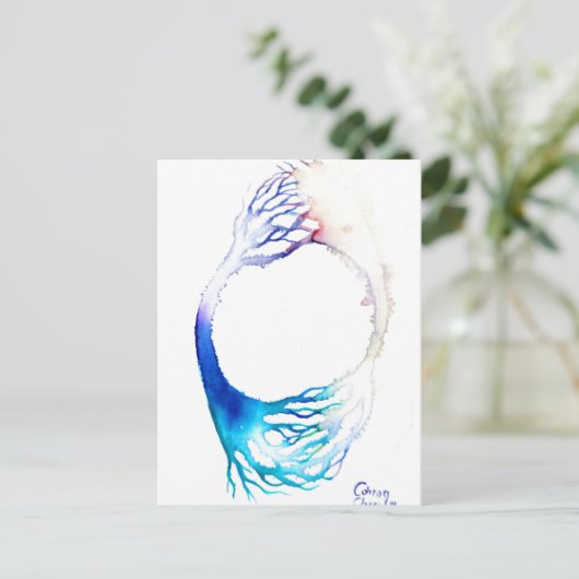 VerbindingsPoster  Briefkaart (Staand voorkant)