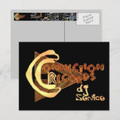 Verbindingsrecords: Briefkaart - ambtenaar (Voorkant / Achterkant)