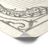 Verbintenis guestbook en trouwcertificaat poster (Hoek)