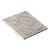 Verbleekte knoop Notitieblok (Schuin)